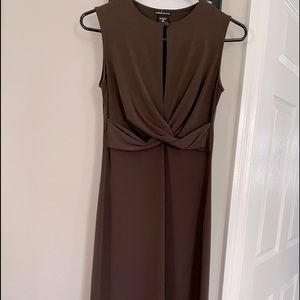 Victoria Secret brown dress crisscross front